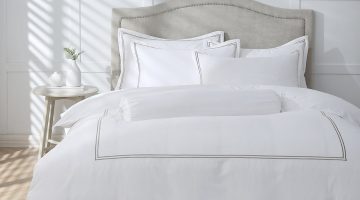 Robinsons Royale 1000TC Embroidered Bed Set Hotel Collection