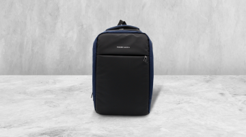 Pierre Cardin Laptop Backpack – Blue + Black